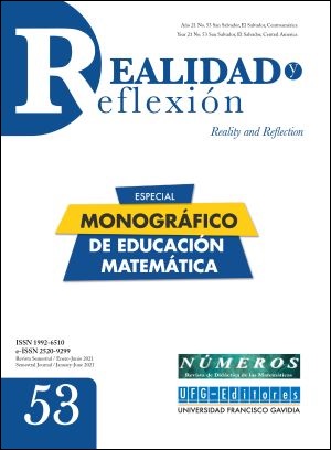 Platillo Hormiga Tranquilizar Vol. 53 Núm. 53 (2021): Especial monográfico Educación Matemática | Realidad  y Reflexión
