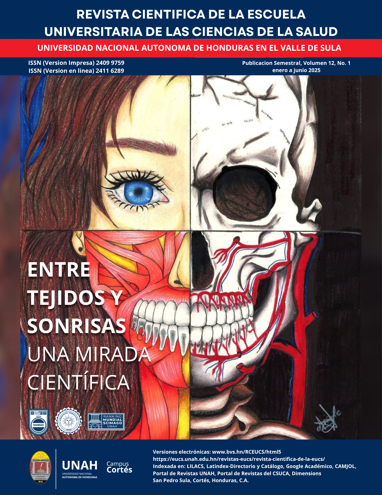 					Ver Vol. 12 Núm. 1 (2025): Revista Científica de la Escuela Universitaria de las Ciencias de la Salud. Volumen 12, No. 1, Enero -  Junio 2025
				